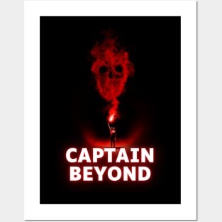 captain beyond red smoke Posters and Art